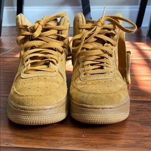 NIKE Wheat Air Forces
